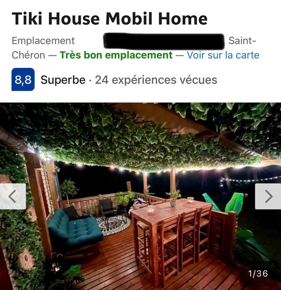 Tiki House M-Home-Climatise - Belle Parcelle ! Saint-Chéron Eksteriør billede